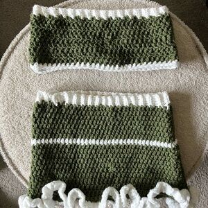 Handmade Crotched Skirt Set